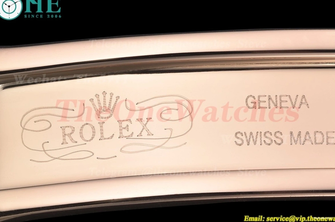 Black RG 40mm A3836 RG Gold Daytona GDF 0101